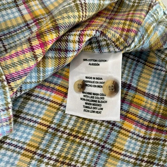 O'Neill Multicolor Plaid Button-Down Shirt - Picture 6 of 6